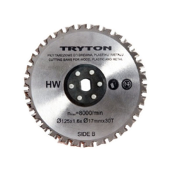 
                  Tarcze tnące TCT 125 mm do pilarki dwutarczowej TPD860K